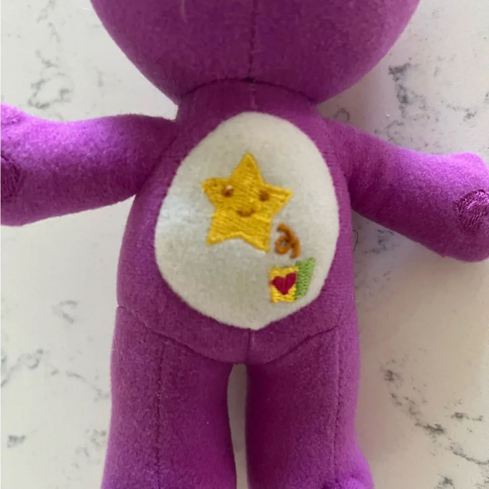 Care Bears Small Purple Plush Bear‎ Toy